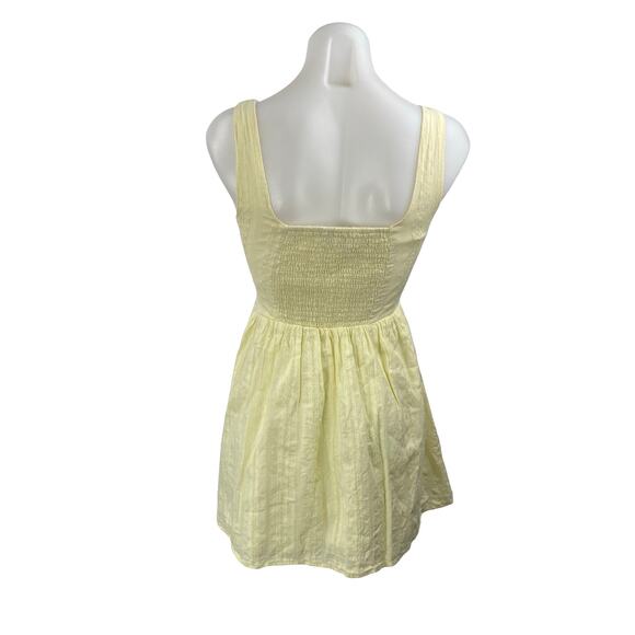 Princess Polly Lorinda Square Neck Sleeveless Mini Tank Flare A-Line Dress Sz 0 - Picture 4 of 6